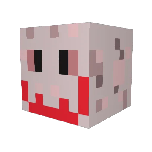 The_RakeBR Minecraft avatar head, 3D render