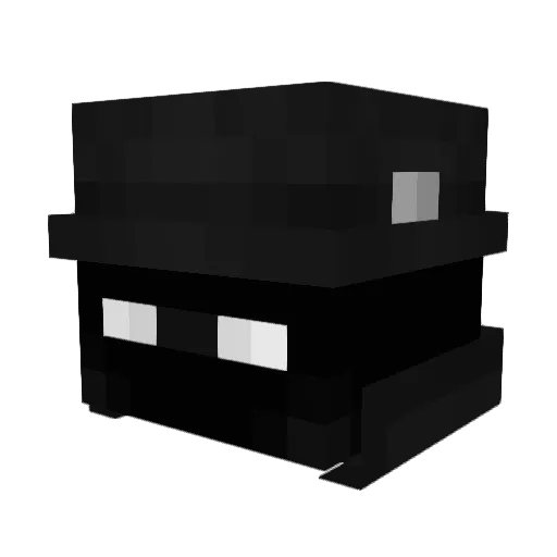 The_Raymon Minecraft avatar head, 3D render