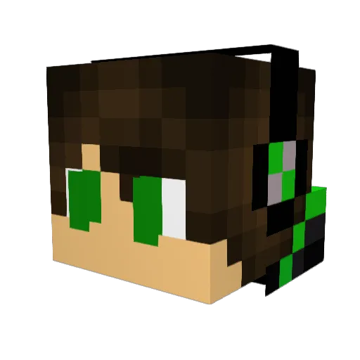The_Real_Jay03 Minecraft avatar head, 3D render