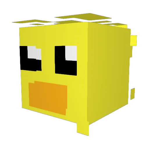 The_Real_Nexus Minecraft avatar head, 3D render