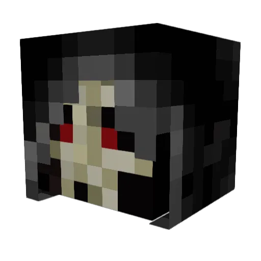 The_Reaper Minecraft avatar head, 3D render