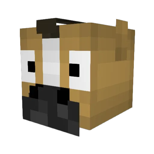 The_Red_Winter Minecraft avatar head, 3D render