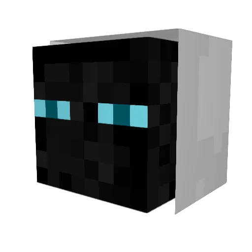 The_Redkek Minecraft avatar head, 3D render