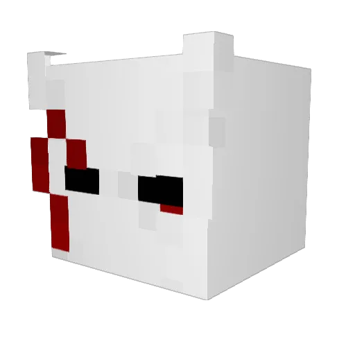 The_Ree Minecraft avatar head, 3D render