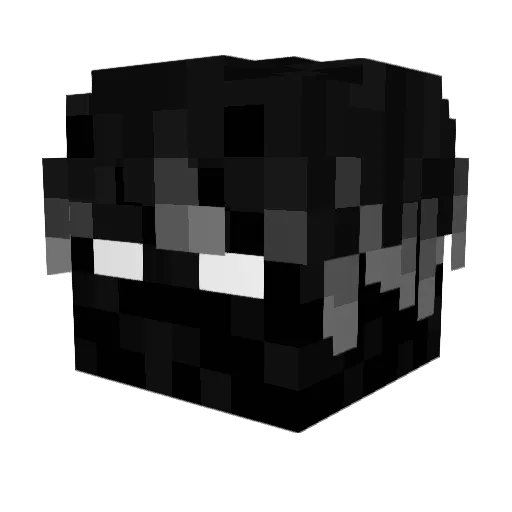 The_Resolution05 Minecraft avatar head, 3D render
