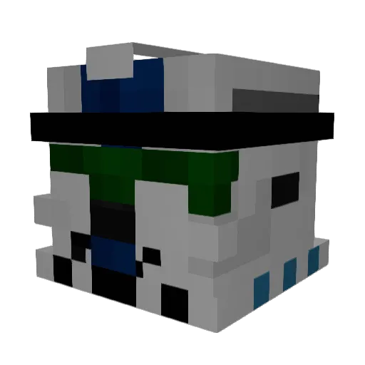 The_Reverse_ Minecraft avatar head, 3D render