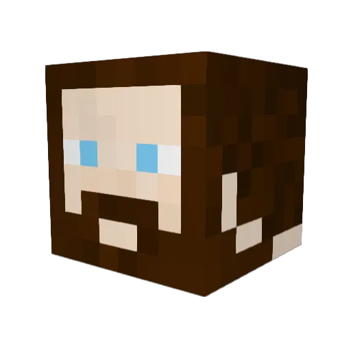 The_Ride2 Minecraft avatar head, 3D render