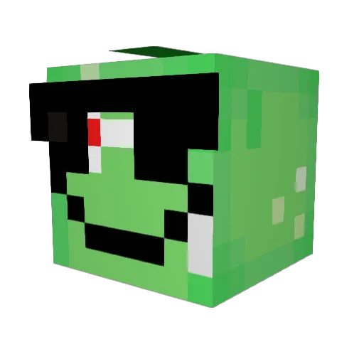 The_Right_Knee Minecraft avatar head, 3D render