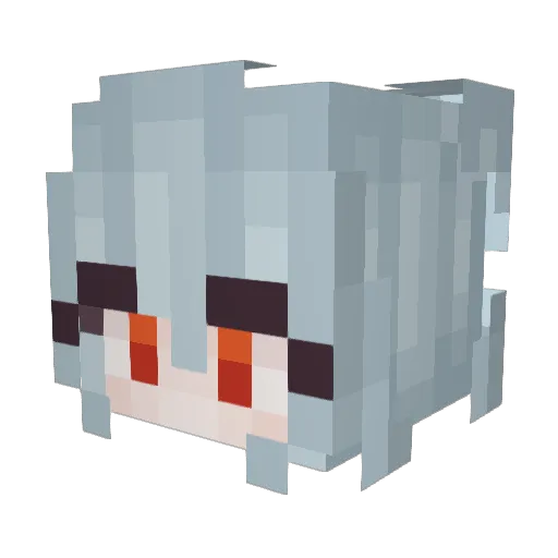 The_Rimu Minecraft avatar head, 3D render