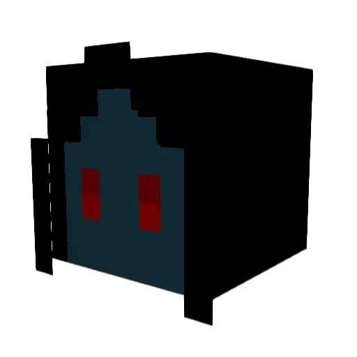 The_Ritter Minecraft avatar head, 3D render