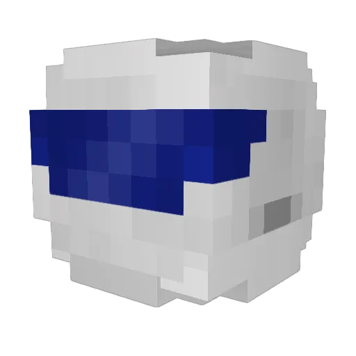 The_S_M Minecraft avatar head, 3D render