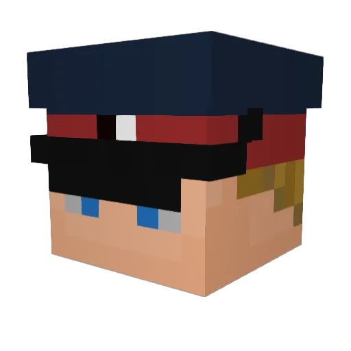 The_Sauce_69 Minecraft avatar head, 3D render