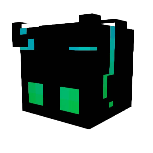 The_Saved Minecraft avatar head, 3D render
