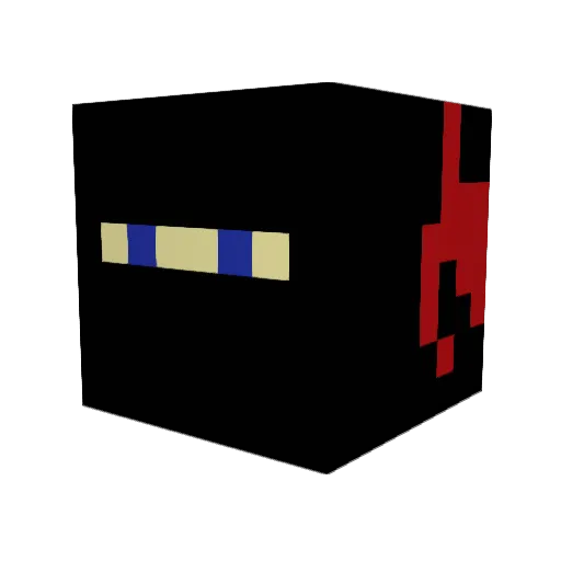 The_Schwen Minecraft avatar head, 3D render