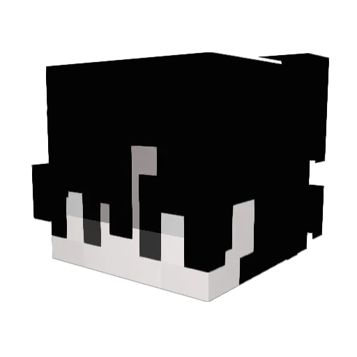 The_Seeker_00 Minecraft avatar head, 3D render