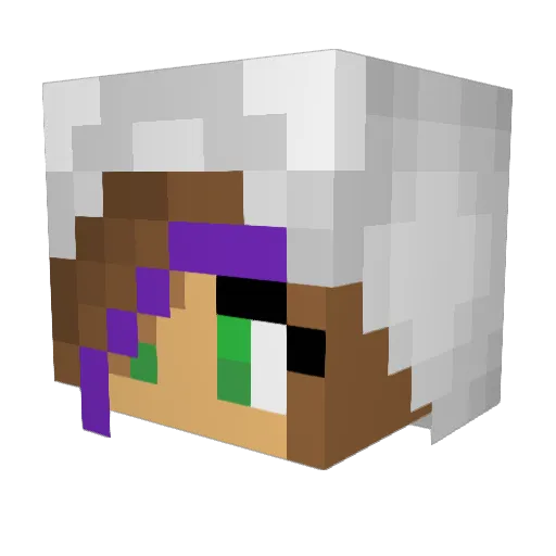 The_Sheepy Minecraft avatar head, 3D render