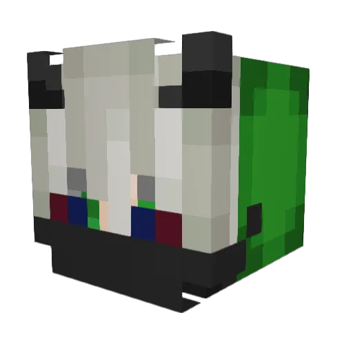 The_Shogun_yt Minecraft avatar head, 3D render