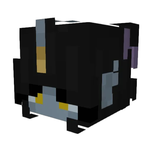 The_Skinny_Rat Minecraft avatar head, 3D render