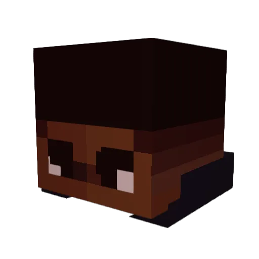 The_Slimy_One Minecraft avatar head, 3D render