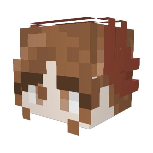 The_Sojourner Minecraft avatar head, 3D render