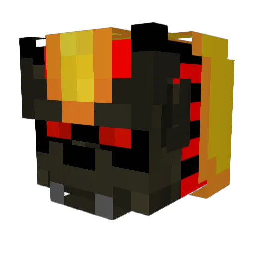 The_Sokito Minecraft avatar head, 3D render