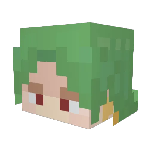 The_SoupMan4 Minecraft avatar head, 3D render