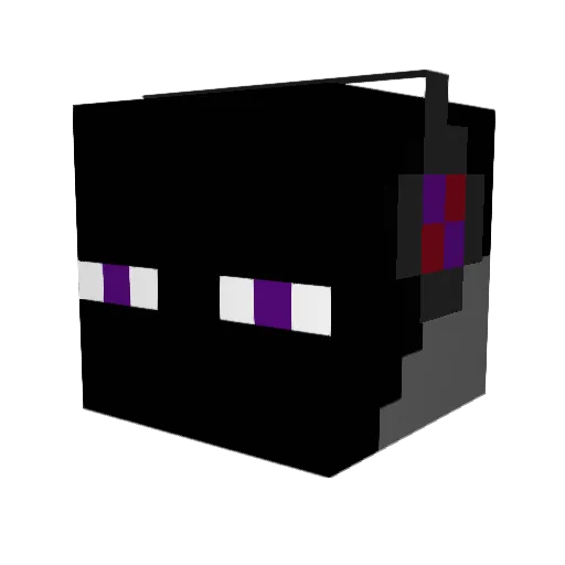 The_Staaf Minecraft avatar head, 3D render