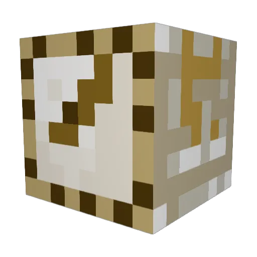 The_Starchivist Minecraft avatar head, 3D render