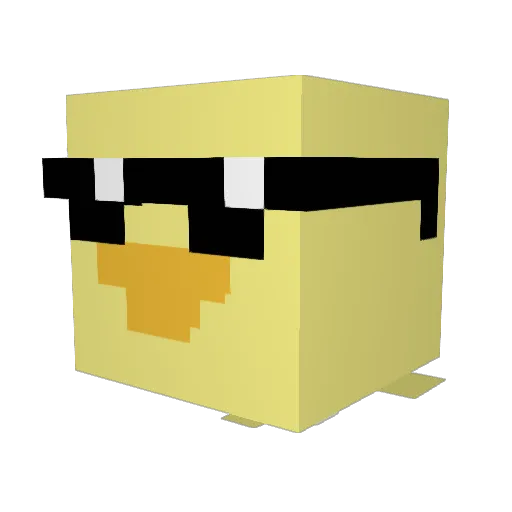 The_Steampunker Minecraft avatar head, 3D render