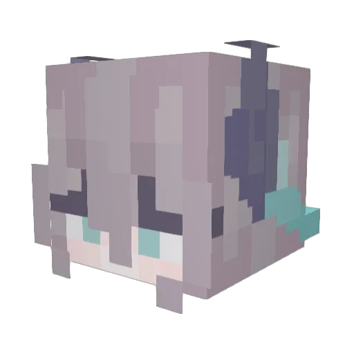 The_Svet Minecraft avatar head, 3D render