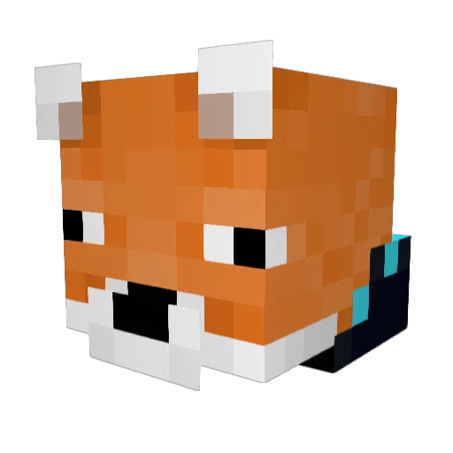 The_Swearwolf Minecraft avatar head, 3D render