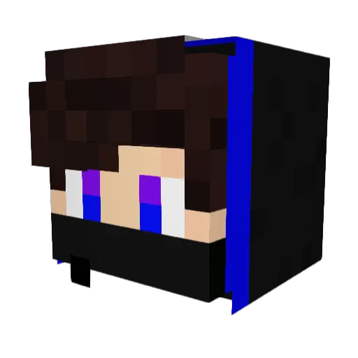 The_Systemm Minecraft avatar head, 3D render
