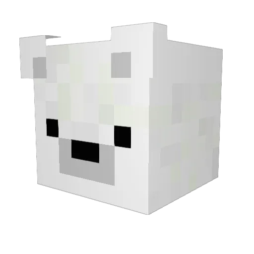 The_Toffie Minecraft avatar head, 3D render