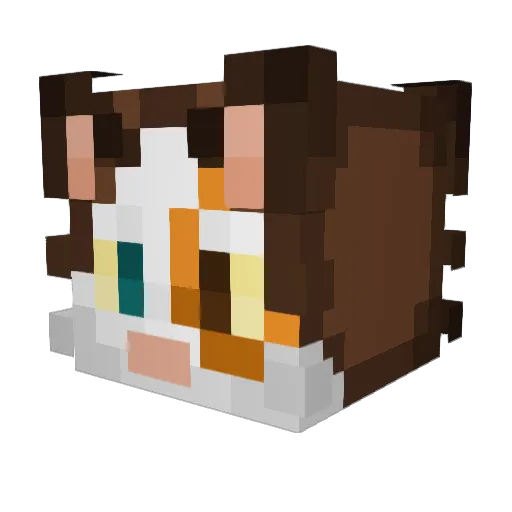 The_Toni2014 Minecraft avatar head, 3D render