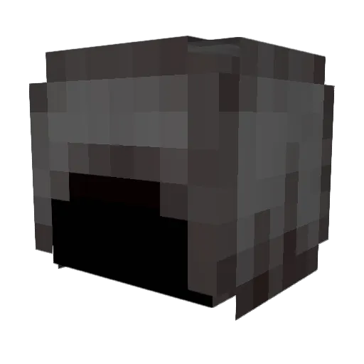The_Trader1976 Minecraft avatar head, 3D render
