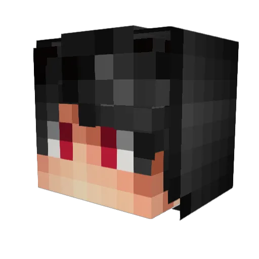 The_Transition Minecraft avatar head, 3D render