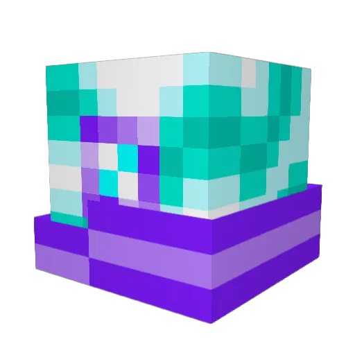 The_True_Ceven Minecraft avatar head, 3D render