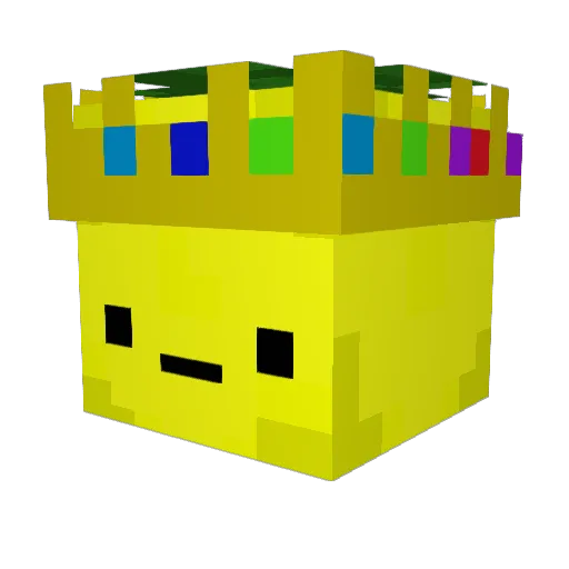 The_True_Lemons Minecraft avatar head, 3D render