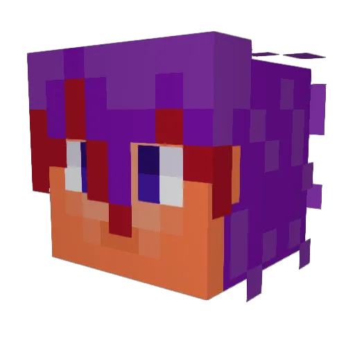 The_Ultima9 Minecraft avatar head, 3D render