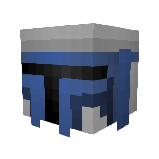 The_Undead777 Minecraft avatar head, 3D render
