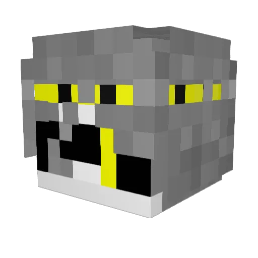 The_Under_Joker Minecraft avatar head, 3D render