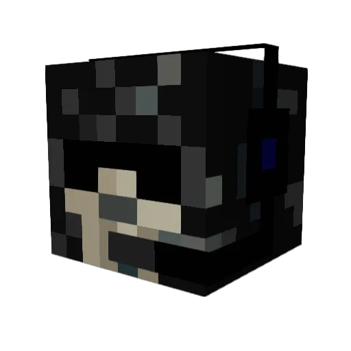 The_Unknown813 Minecraft avatar head, 3D render
