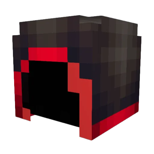 The_Venom1 Minecraft avatar head, 3D render
