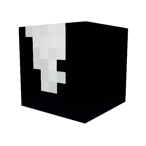 The_Videsh Minecraft avatar head, 3D render