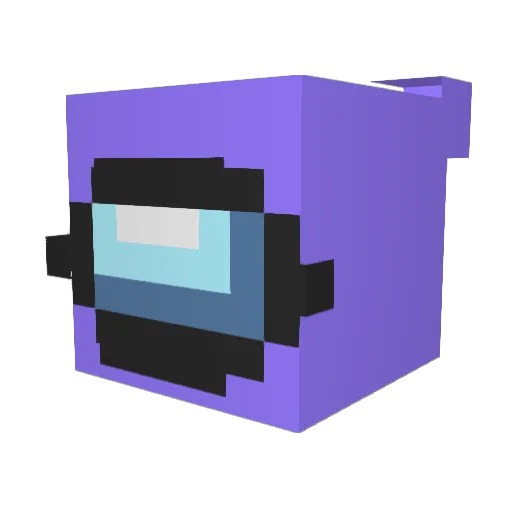 The_Vimesy Minecraft avatar head, 3D render