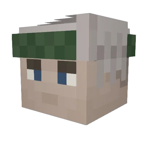 The_Void_187 Minecraft avatar head, 3D render