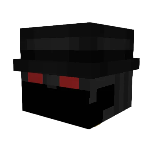 The_Watchers_ Minecraft avatar head, 3D render