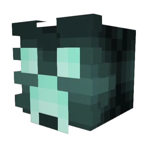The_Withering Minecraft avatar head, 3D render