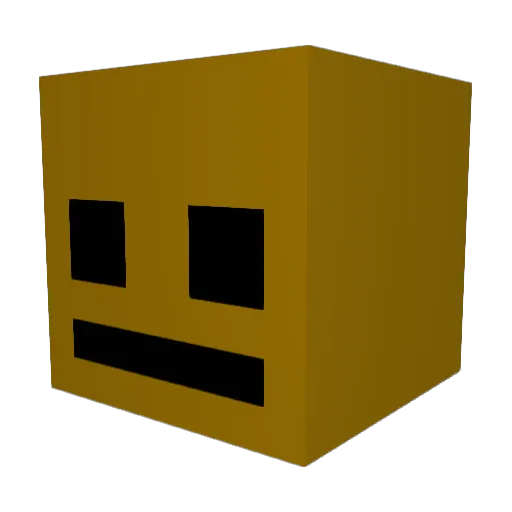 The_Wizerd Minecraft avatar head, 3D render