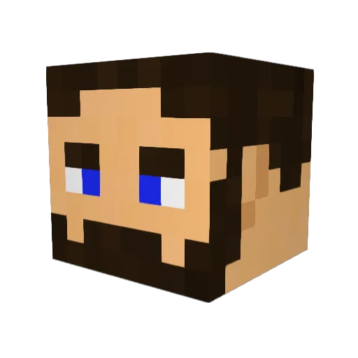 The_Xorn Minecraft avatar head, 3D render